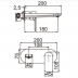 Bath Spout - Square Series FA0158